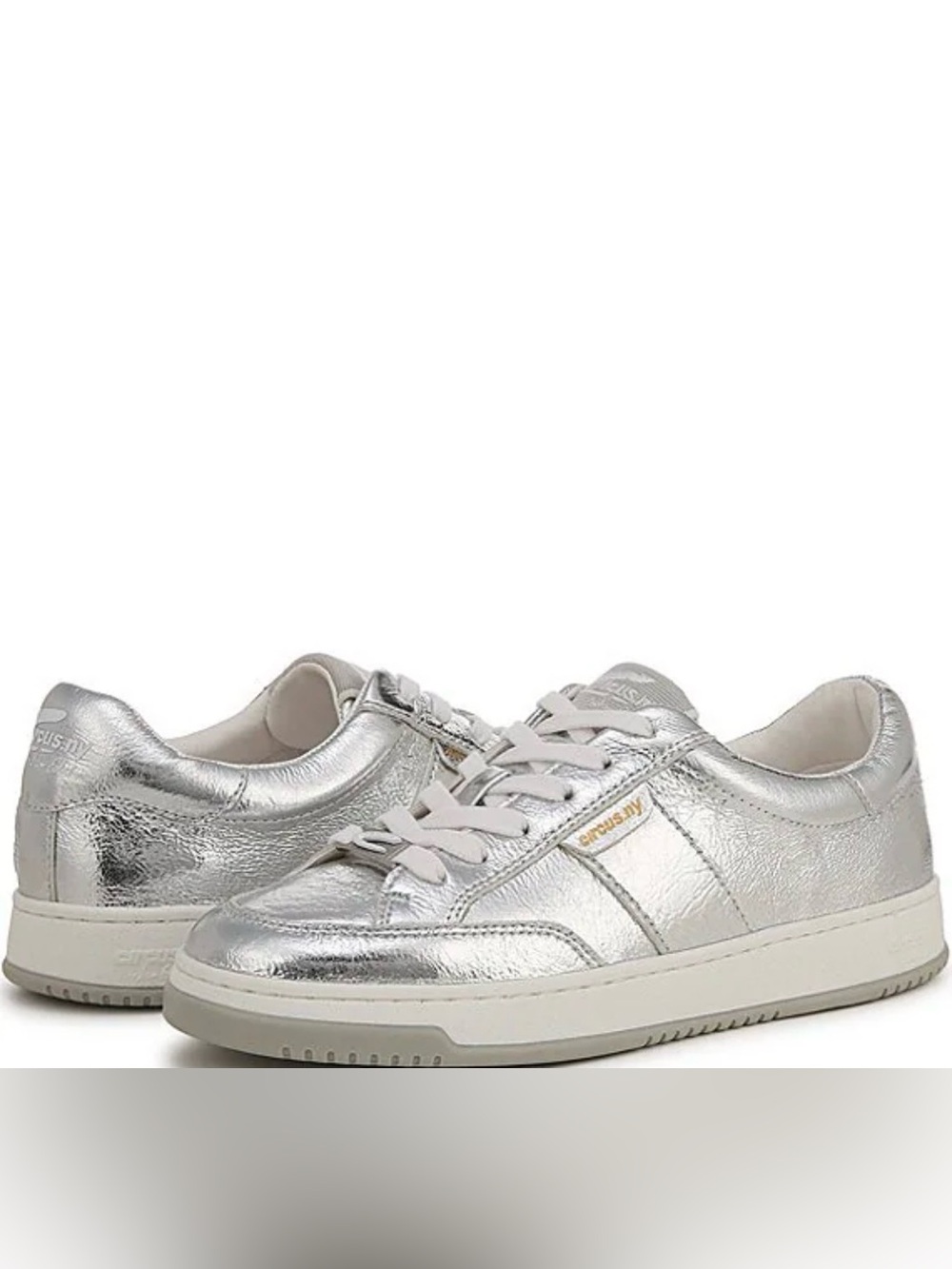 Circus NY by Sam Edelman Vance Metallic Lace Up Sneakers like new